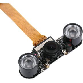 Raspberry Pi Zero Camera Fisheye Wide Angle 5MP 1080p Night Vision Camera Module for Raspberry Pi Zero W