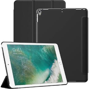 JETech Case for iPad Pro 10.5-Inch and iPad Air 3 (10.5-Inch 2019, 3rd Generation), Protective Hard Back Shell Soft-Touch Tablet Stand Cover, Auto Wake/Sleep (Black) in Kuwait