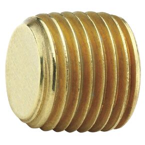 Parker Hannifin 219P-2-pk5 Countersunk Hex-Head Plug Pipe Fitting, Brass, 1/8" Male Thread (Pack of 5)