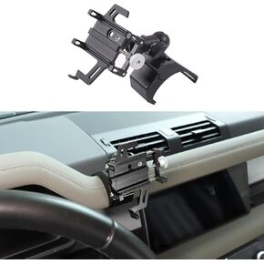 PIUGILH Car Phone Holder Compatible with Land Rover Defender 90 110 130 2020-2023 Accessories, Center Console Dash Board Phone Mount Holder(Model B High)