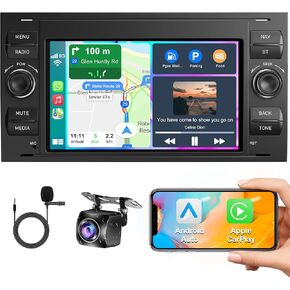 Android 12 Car Stereo for Ford Transit/Transit Connect 2007-2012, 7 Inch IPS Touch Screen Car Radio with Wireless Carplay/Android Auto, DSP, Bluetooth, Backup Camera, 2+32 in Saudi Arabia