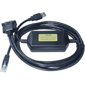 Twinklebay PLC Programming Cable Compatible with 1747-UIC USB to DH485 RS485 RS232 Interface Converter