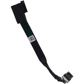 Deal4GO FDQ71 DC-in Power Jack Cable منفذ محول الطاقة 9DMWR 09DMWR DC301016600 بديل لجهاز Dell Alienware M17 R3 M17 R4، أسود
