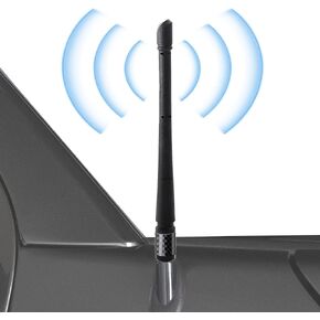 Anina 7.8 Inch Car Radio Antenna Mast for 2009-2022 Ford F150 F250 F350 F450 Explorer Flexible Rubber Aerial for AM FM Radio