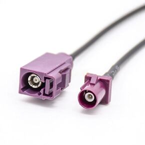 Fakra D Coded Female to Fakra D Coded Male Extension Cable RG174 5M Fakra Coaxial Cable Fakra D 4G LTE 3G UMTS GSM Car Telematics Antenna Adapter Extension Cable 5m