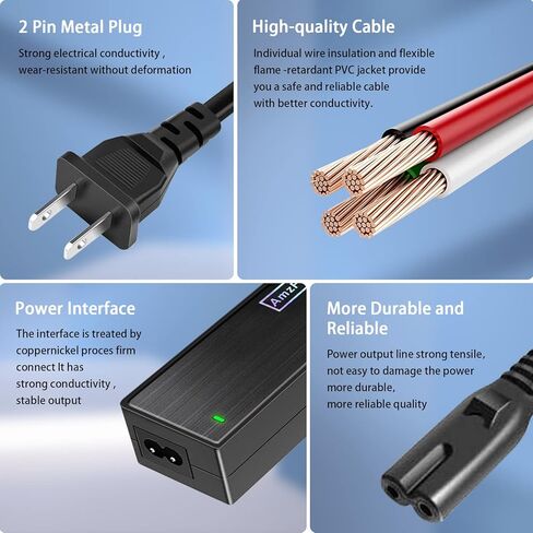 19V 3.42A Laptop Charger,100~240V AC to DC 19 Volt 3.42A 3.16A 2.37A 2.31A Power Supply Adapter with 9 Tips for Asus Toshiba Lenovo Notebook LG Monitor in Kuwait