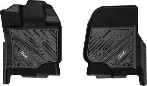 سجادات أرضية 3 واط تناسب 2017-2024 Ford F-250 F-350 F450 F550 Super Duty Crew Cab مع مساحة تخزين تحت المقعد، تناسب مخصص لـ F250 F350 جميع الأحوال الجوية TPE ملحقات السيارة بطانة أرضية (مقعد دلو) in Kuwait