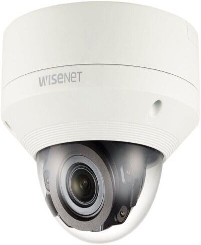 كاميرا Hanwha Techwin XNV-8080R 5MP 4K شبكة خارجية تعمل بالأشعة تحت الحمراء بقبة CCTV 3.9 ~ 9.4 ملم عدسة آلية مقاومة للتخريب ومقاومة للماء in Kuwait