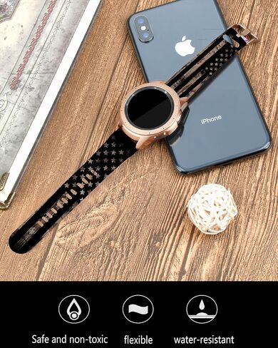 20mm Silicone Sport Bands Compatible for Galaxy Watch 6/Watch 5/Galaxy Watch 4 40mm 44mm/Classic 42mm 46mm/Watch 3 41mm, Active 2 Watch Bands, Replacement Strap for Women Men in Kuwait