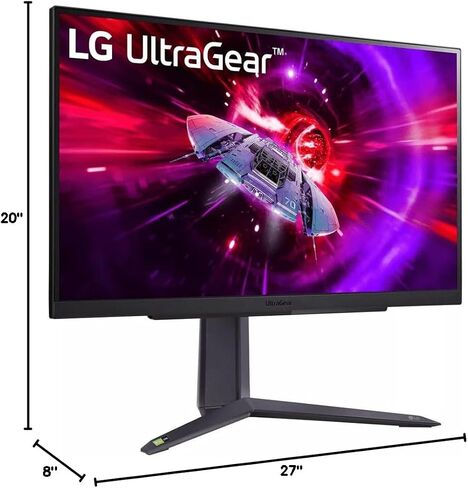 شاشة الألعاب LG Ultragear مقاس 27 بوصة 1440 بكسل 165 هرتز in Saudi Arabia