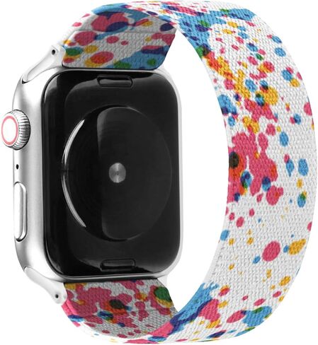 سوار الساعة الذكية Solace Bands Paladin Loop - متوافق مع جميع سلسلة Apple Iwatch - سوار ساعة ذكية للملابس الرياضية للرجال والنساء - مريح ومتين in Kuwait