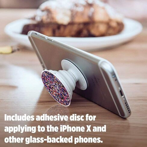 PopSockets: Collapsible Grip & Stand for Phones and Tablets - Sparkle Snow White in Saudi Arabia