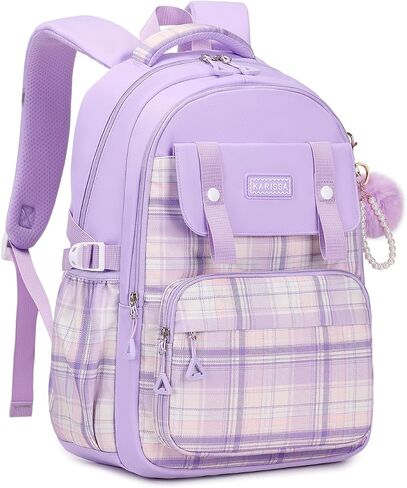 MUSEVOS Girls Backpack, Ideal School Backpack for Girls from Elementary to Teen Years, Kawaii Bookbag Cute Large Capacity in Saudi Arabia