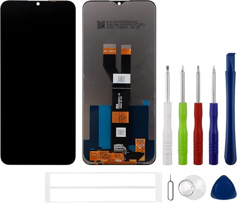 LCD Display Compatible with Realme C11 2021 RMX3231 (Black without Frame) Touch Screen + Tools in Saudi Arabia