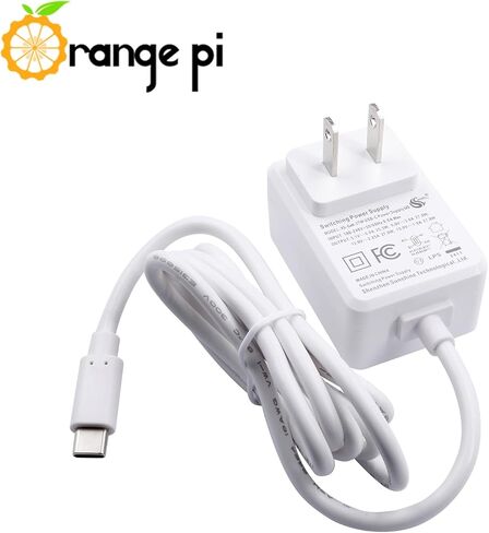 مصدر طاقة Orange Pi 5V5A Type-C، محول PD27W لـ Orange Pi 5 Pro، Orange Pi 5 Max، OrangePi 5 Plus، OrangePi CM5 in Saudi Arabia