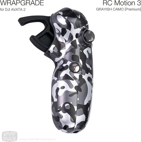 WRAPGRADE Skin Stickers Compatible with DJI RC Motion 3 (Grayish CAMO) in Saudi Arabia