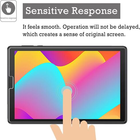 3 عبوات 9H واقي شاشة من الزجاج المقسى لـ TCL Tab 8 LE موديل 9137W / TCL Tab 8 WiFi موديل 9132X/ TCL Tab 8 4G 9132G2 in Kuwait