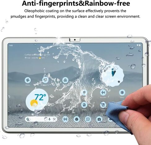 [2 Pack] Screen Protector for Google Pixel Tablet,Tempered Glass Screen Film Guard for Google Pixel Tablet (11 inch) in Kuwait