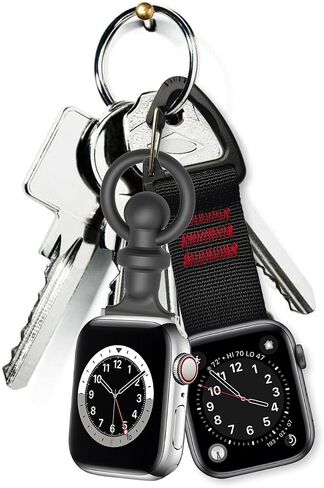 Compatible with Apple Watch Fob Strap 42/44mm series 9/Ultra 2/SE/8/7/6/5/4/3/2/1 Nurse Watch Band with Pin-On Brooch iWatch Series Accessories in Saudi Arabia