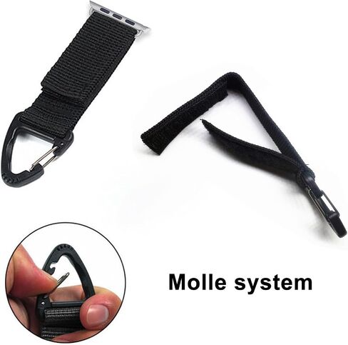 Compatible with Apple Watch Fob Strap 42/44mm series 9/Ultra 2/SE/8/7/6/5/4/3/2/1 Nurse Watch Band with Pin-On Brooch iWatch Series Accessories in Saudi Arabia