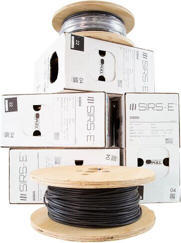 SIRS-E ProDMX-CAB 4 موصلات + استنزاف (زوجان) 22 AWG بكرة كابل DMX مقاومة للماء (500 قدم) للتحكم في الإضاءة in Saudi Arabia