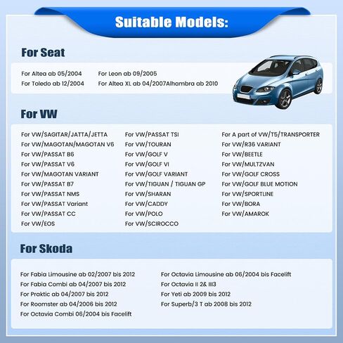 [2+64G] ستيريو سيارة Android 13 لسيارة VW Passat Tiguan Golf MK5 MK6 Jetta T5 EOS Polo مع Carplay اللاسلكي وAndroid Auto، راديو سيارة بشاشة تعمل باللمس 9 بوصة مع BT FM/RDS HiFi WiFi GPS Dual USB+كاميرا احتياطية in Saudi Arabia