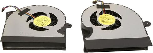 Laptop CPU+GPU Cooling Fan Replacement for DFS561405PL0T DFS501105PR0T Fit for ASUS G751 G751J G751M G751JT G751JY G751JL in Saudi Arabia
