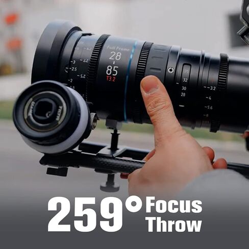SIRUI 28-85mm T3.2 Full-Frame Parfocal Zoom Cine Lens (EF Mount) in Saudi Arabia