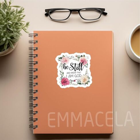 (3PCS) Trust in The Lord with All Your Heart Proverbs 3:5-6 Sticker Christian Faith Sticker, Religious Sticker, Waterproof Vinyl Decal for Books Laptops Tumblers Water Bottles and More, Size 3" x 3" in Kuwait
