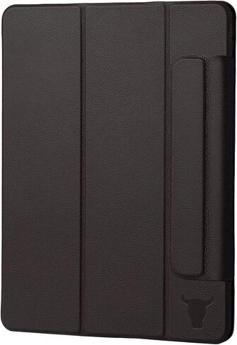 TORRO Smart Folio متوافق مع iPad Mini 6 - حافظة جلدية ذكية iPad Mini الجيل السادس 2021 غطاء مغناطيسي مع وظيفة التنبيه/السكون التلقائي والوقوف (أسود) in Saudi Arabia