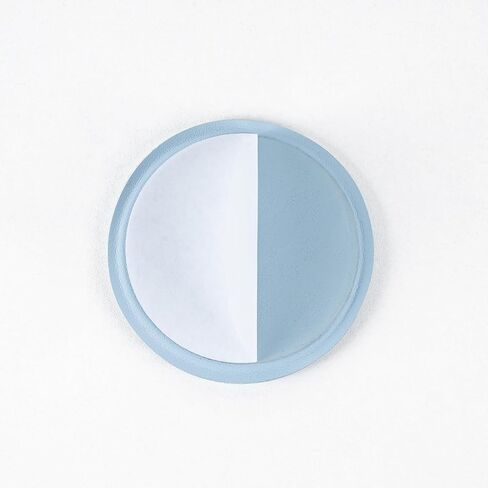Slim Flat Stick-on Magnetic Wall Sticker for Phones, Compatible with Magnetic Phones iPhone 12/13/14, and Universal with Snap Phone Sticke (Blue) in Saudi Arabia