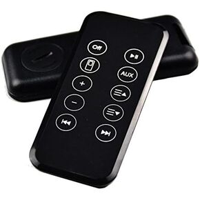 Remote Control Compatible with Bose Sounddock 10 AM316536 AM314136 Bose Sounddock Series II,Series III, Portable HAS AUX Button for aux inputs with CR2025 Battery Silicone Button Key Design