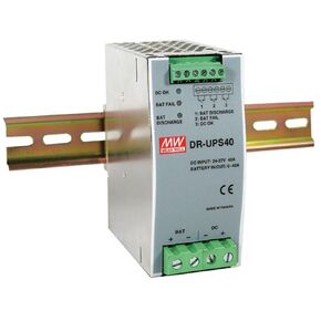 MEAN WELL 40 Amp DC Uninterruptable Power Supply DIN Rail Mount