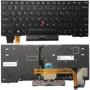 GinTai US Backlight Keyboard Laptop for Lenovo ThinkPad X13 20T2 20T3 20UF 20UG/L13 Gen 2 20VH 20VJ 21AB 21AC/L13 Yoga Gen 2 20VL 20VK 21AD 21AE 5N20V43353 5N20V43206 5N20V43062 5N20V43181 5N20V43037