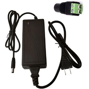 محول تيار متردد 100-240 فولت إلى تيار مستمر 5 فولت 10 أمبير 50 ​​وات مع قابس 5.5 × 2.5 مم لشريط ضوء LED، نظام كاميرا CCTV الأمنية in Kuwait