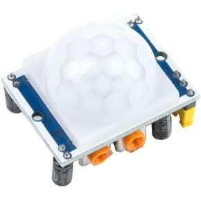 SHILLEHTEK HC-SR501 PIR Motion Sensor Module Blue for Raspberry Pi, Raspberry Pi Pico, Arduino, ESP32, and other Microcontrollers