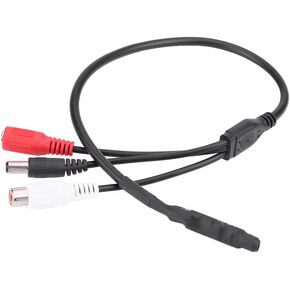 Zerone High Sensitive Audio Pickup Device Mini Microphone for CCTV Security Camera System Recorder Sound