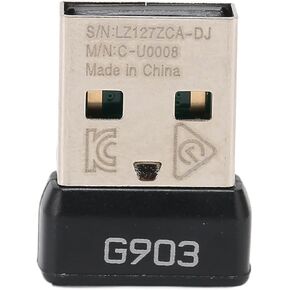 USB Receiver, 2.4 GHz Technology Portable USB Unifying Receiver USB Mouse Adapter for Logitech G903 for Lightspeed Mouse
