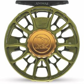 Animas Fly Fishing Reel | Durable Lightweight High-Performance Ultra-Large Arbor Reel for Fly Fishing in Freshwater & Saltwater