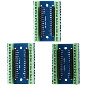 3 PCS Controller Terminal Adapter IO Shield Expansion Board Plate for Nano V3.0 for Arduino