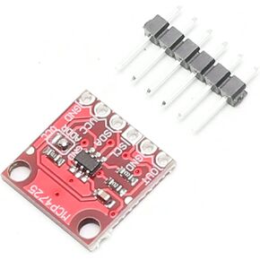 DEVMO MCP4725 I2C DAC Breakout Module 12Bit Resolution I2C DAC Development Board 2.7V to 5.5V Supply with EEPROM Compatible with Ard-uino Raspberry Pi
