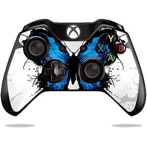 MightySkins Skin Compatible with Microsoft Xbox One or S Controller - Butterfly Splash | Protective, Durable, and Unique Vinyl wrap Cover | Easy to Apply, Remove, and Change Styles | Made in The USA