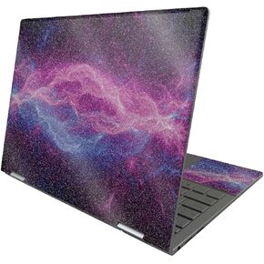 MightySkins Glossy Glitter Skin Compatible with HP Envy x360 13" (2022) - Raw Energy | Protective, Durable High-Gloss Glitter Finish | Easy to Apply, Remove, and Change Styles | Made in The USA