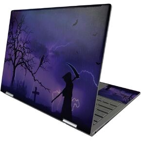 MightySkins Skin Compatible with HP Envy x360 13" (2022) - Mystic Reaper | Protective, Durable, and Unique Vinyl Decal wrap Cover | Easy to Apply, Remove, and Change Styles | Made in The USA