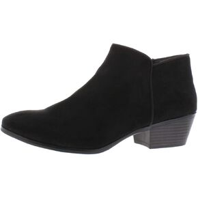Style & Co. Womens Wileyy Faux Suede Booties Black 6.5 Medium (B,M)