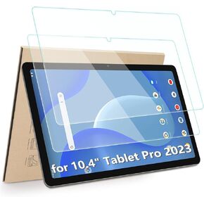 واقي شاشة مكون من عبوتين متوافق مع Onn 10.4 بوصة Tablet Pro 2023، [وضوح عالي الدقة] [9 صلابة] بديل لطبقة الزجاج المقوى المضادة للخدش لجهاز Onn Pro 10.4 بوصة 2023 in Kuwait