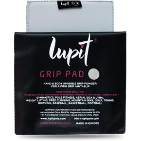 LUPIT POLE - ONE Pack - Dry Hands Pole Dance Grip G3 Sweaty Hands Grip Aid | 2 Side Grip, for Dry Dancing Pole and Dry Hands – Hydrophobic Nano Substance (Pink)