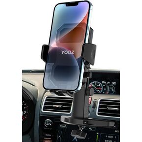 Car CD Slot Phone Mount Magnetic, Car CD Player Phone Holder Mag-Safe with Telescopic Arm [Upgraded Powerful Magnet] for iPhone 15/14/ 13 Series, MagSafe Case & Other Android Phones
