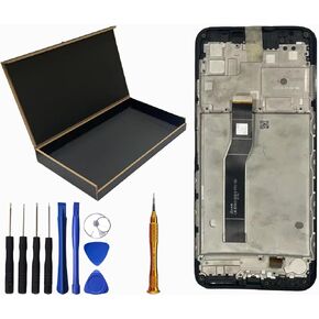 LCD Screen Display(pantalla) Touch Digitizer Assembly with Frame Replacement for No kia G100 N150DL TA-1430 6.52"