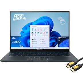 ASUS Zenbook 14X Touchscreen Laptop, 14.5" 2.8K OLED Display, Intel 13th Gen 14-Core i7-13700H, Iris Xe Graphics, 16GB LPDDR5, 1TB NVMe 4.0, Backlit KB, WiFi 6E, Thunderbolt 4, SPS HDMI, Win 11 Pro